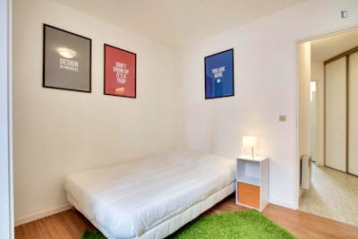 Nice double bedroom near Université Catholique de Lille