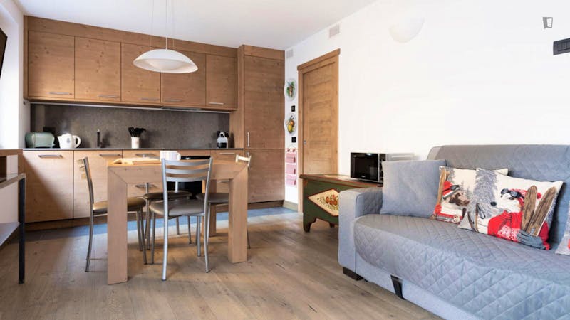 Inviting 1-bedroom flat in Bormio