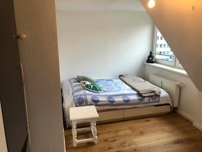 Cool double bedroom close to Reichenspergerplatz metrostation
